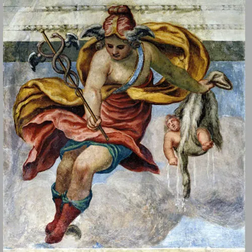 History painting in Villa